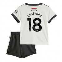 Manchester United Casemiro #18 Replica Third Minikit 2024-25 Short Sleeve (+ pants)